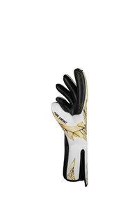 Reusch CONTACT GLUEPRINT STRAPLESS - Guanti da portiere - white/gold/black