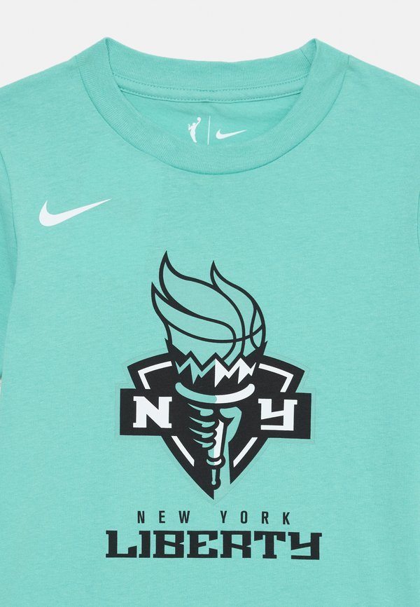WNBA NEW YORK LIBERTY ESSENTIAL LOGO TEE UNISEX - Club wear - mint3