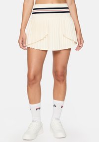 Fila CHALLENGER SEAMLESS - Gonna a campana - gardenia fila navy red