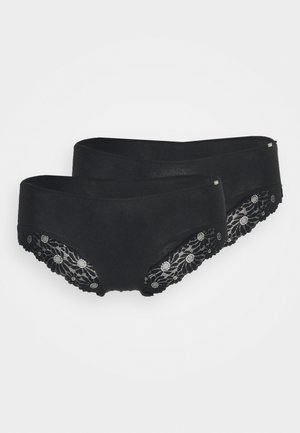 DAMEN PANTY 2 PACK  - Hlače - schwarz