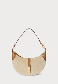 POLO ID SUEDE MINI SHOULDER BAG - Handbag - cashew