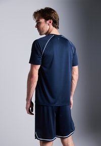 Pier One Sport SHORT SLEEVE T-SHIRT - T-shirt básica - dark blue