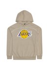 NBA LOS ANGELES LAKERS PIPING HOODIE - Φούτερ - stone