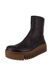 *Art BRIGHTON  - Botines con plataforma - black bronze