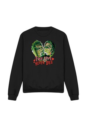 Cotton Soul, BEETLEJUICE VALENTINE TRUE LOVE NEVER DIES - Sweatshirt - black