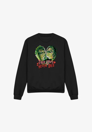 Cotton Soul, BEETLEJUICE VALENTINE TRUE LOVE NEVER DIES - Sweatshirt - black