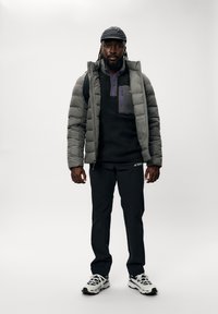 The North Face M YUMIORI 1/4 ZIP - Fleecegenser - black/anthracite grey