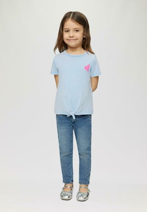 Basic T-shirt - himmelblau