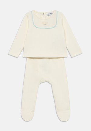 SET NEONATO UNISEX - Bukse - butter/light blue