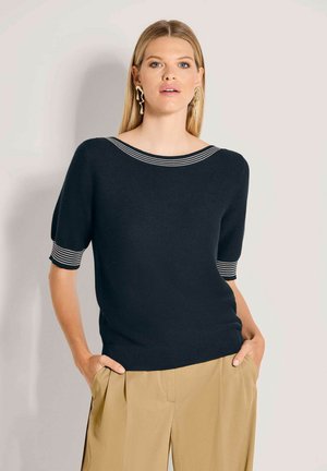 T-Shirt print - navy   berber