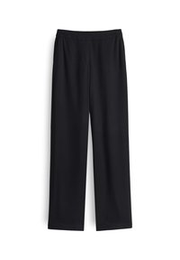 HIGH RISE LONG WIDE FIT - Stoffhose - black