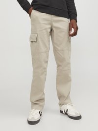 Jack & Jones Junior JPSTKANE HARLOW NOOS  - Pantalon cargo - crockery