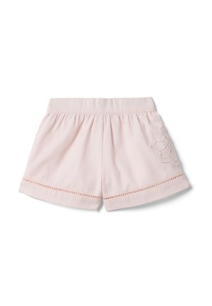 OVS, SHORTS WITH BRODERIE ANGLAISE DETAILING - Shorts - pink