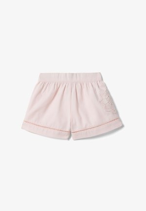 OVS, SHORTS WITH BRODERIE ANGLAISE DETAILING - Shorts - pink