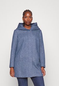ONLY Carmakoma CARSEDONA - Kratki kaputi - maritime blue