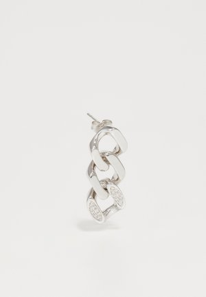 LINK EARRING - Üksik kõrvarõngas - silver-coloured