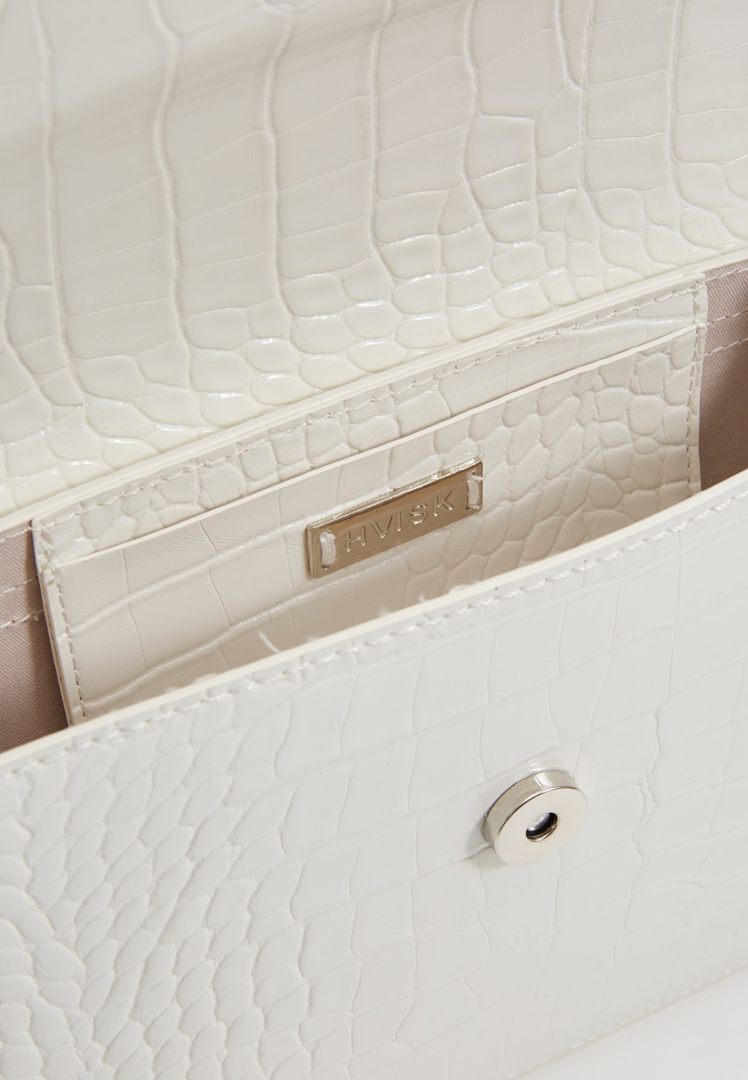 HVISK CAYMAN SHINY STRAP BAG Skulderveske white Zalando.no HVISK CAYMAN SHINY STRAP BAG Skulderveske white Zalando.no