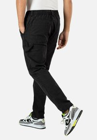 Reell REFLEX EASY WORKER LC - Stoffhose -  black