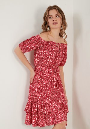 Robe de jour - red