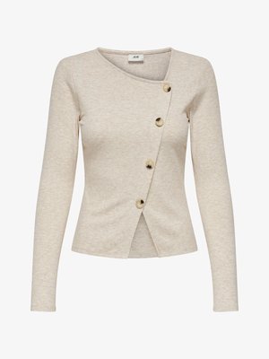 JDY JDYFREYA LS BUTTON - Cardigan - whitecap gray