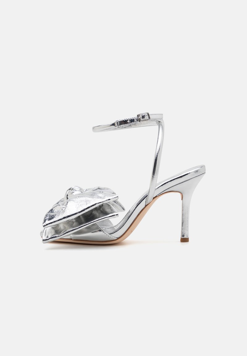 Loeffler Randall - MARLENA - Sandalias de tacón - silver, Ampliar
