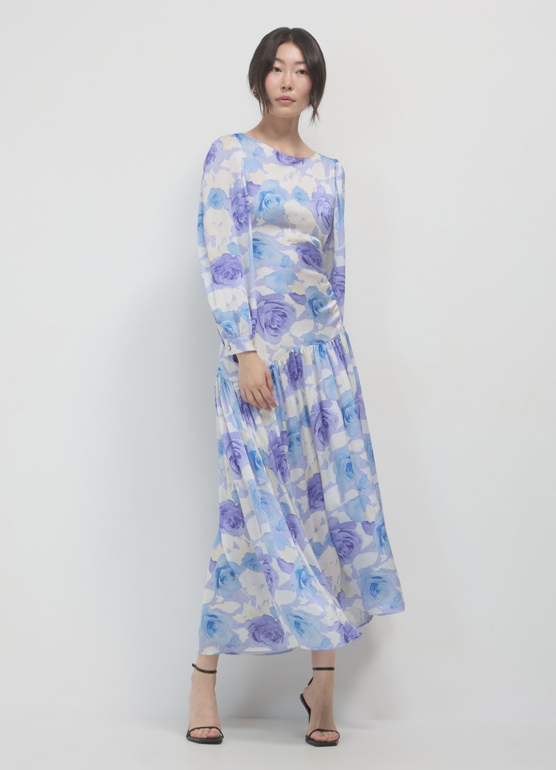 Calliope LUNGO FANTASIA FIORI - Cocktailkleid/festliches Kleid - var lilla