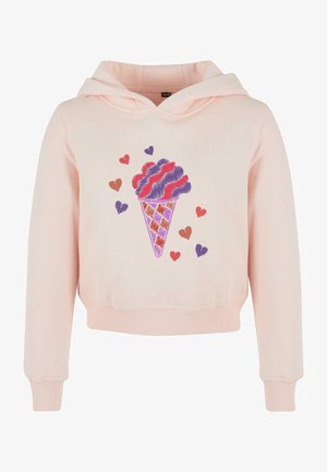 UNISEX ICE CREAM HOODY - Džemperis su gobtuvu - pink