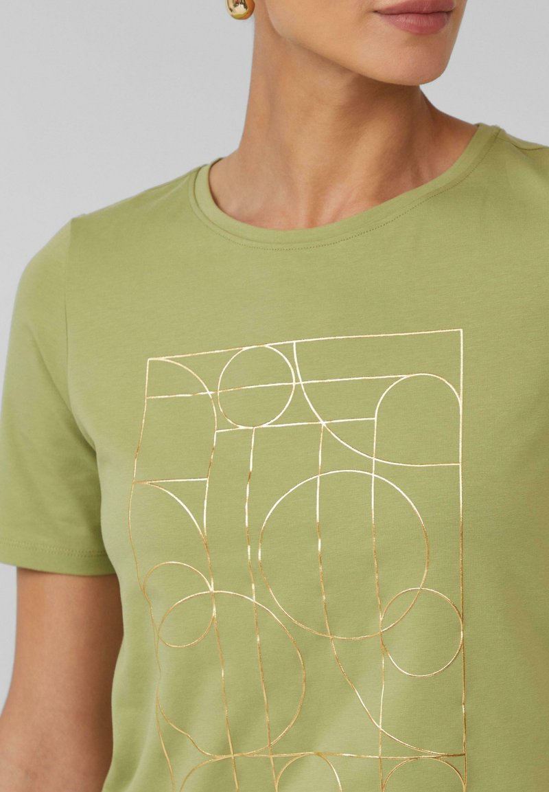 s.Oliver BLACK LABEL T-Shirt in Creme | ABOUT YOU