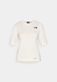 The North Face SHADOW SHORT SLEEVE  - Spordi T-särk - white dune