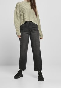 Urban Classics Stickad tröja - light green