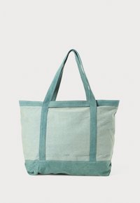 Shopping bag - teal tones