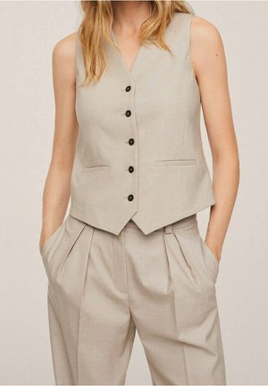 Weste - beige