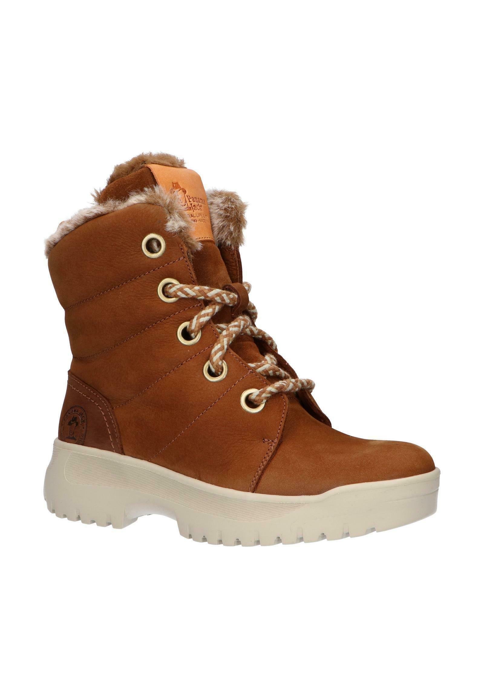 Panama Jack HOLLAND - Botas para la nieve - nobuck cuero/marrón - Zalando.es