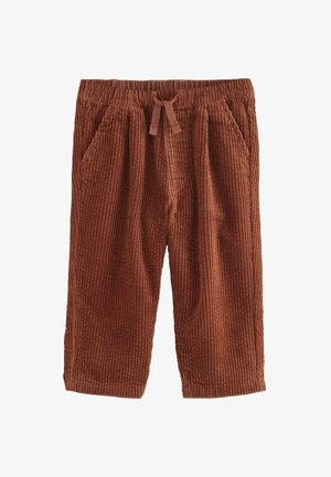Next WIDE BUBBLE-REGULAR FIT - Nadrágok - rust brown