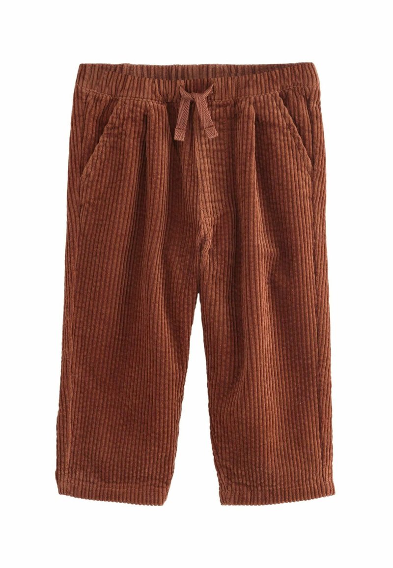 Next WIDE BUBBLE-REGULAR FIT - Pantalon classique - rust brown