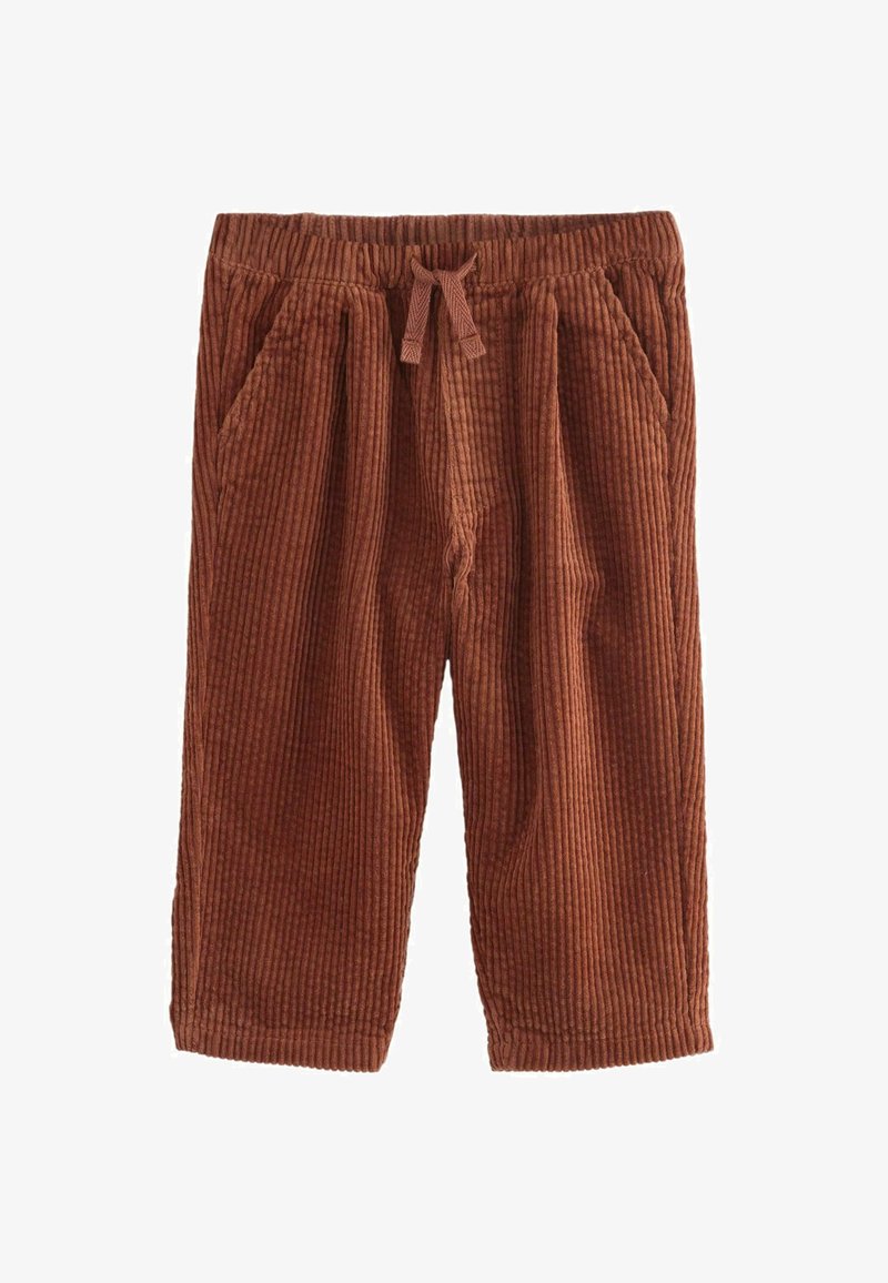 Next WIDE BUBBLE-REGULAR FIT - Pantalon classique - rust brown