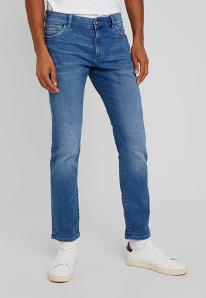 TOM TAILOR JOSH - Straight leg jeans - used bleached blue denim