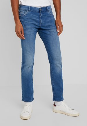 JOSH - Jeans Straight Leg - used bleached blue denim