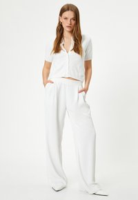 Koton SHORT SLEEVE  - Camicetta - white