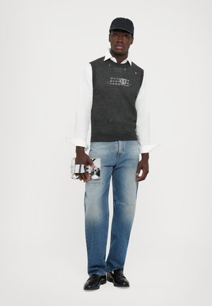 GILET UNISEX - Top - dark grey melange