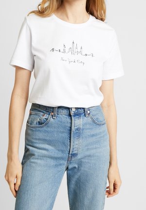 T-shirt imprimé - white