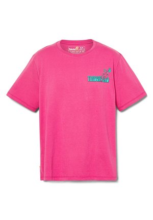 Printtipaita - neon pink