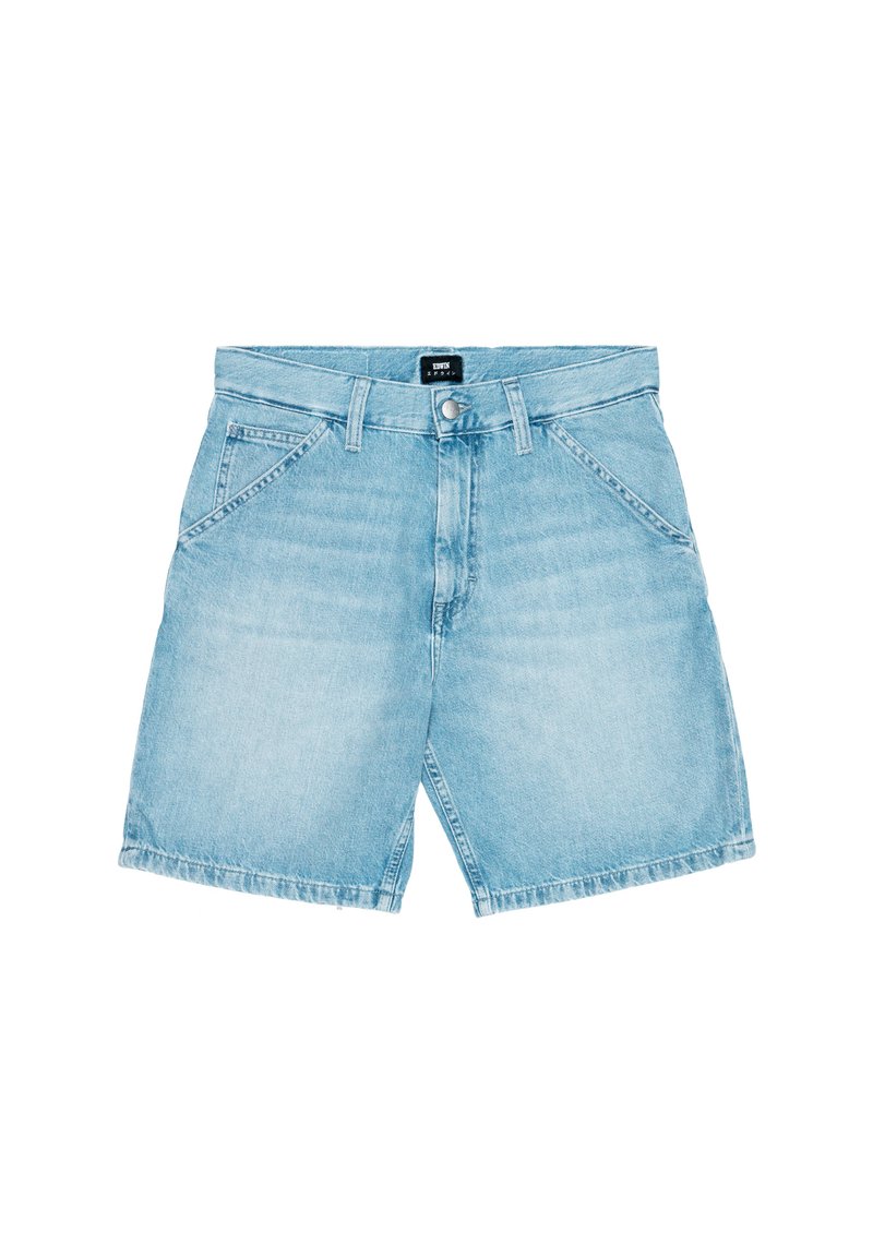 Edwin BRIDGER WASH - Shorts di jeans - celeste
