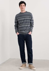 Seasalt Cornwall Strickpullover - blue dizzard hydrangea