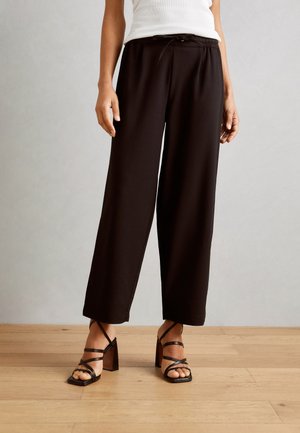 Trousers - black