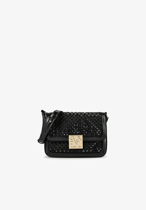 Armani Exchange, AMY MINI BAG UMHÄNGETASCHE 17.5 CM - Cross body bag - black black