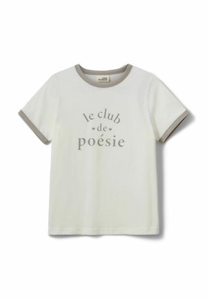 MAGGIE - Print T-shirt - snow white
