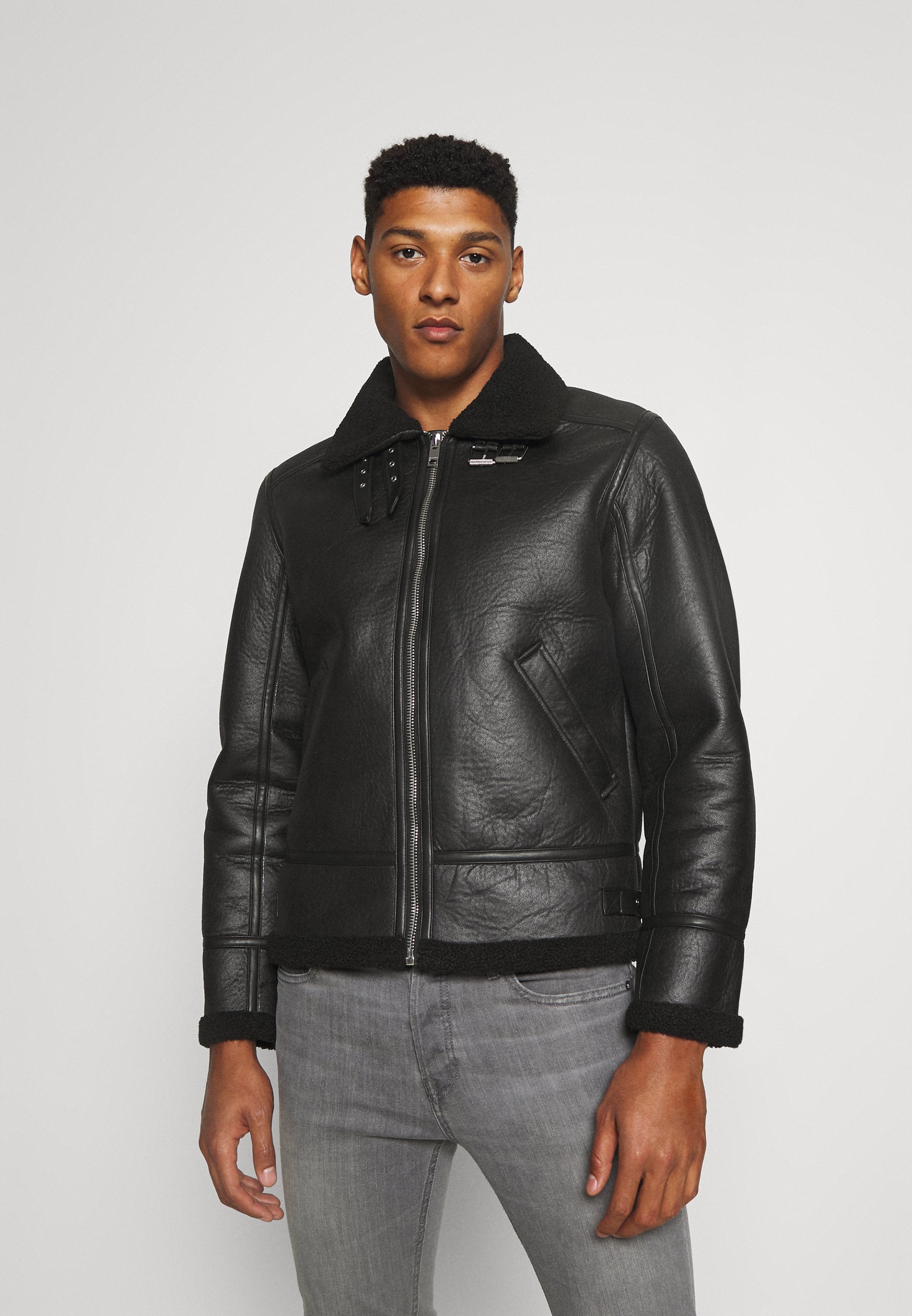 jack & jones leather jacket