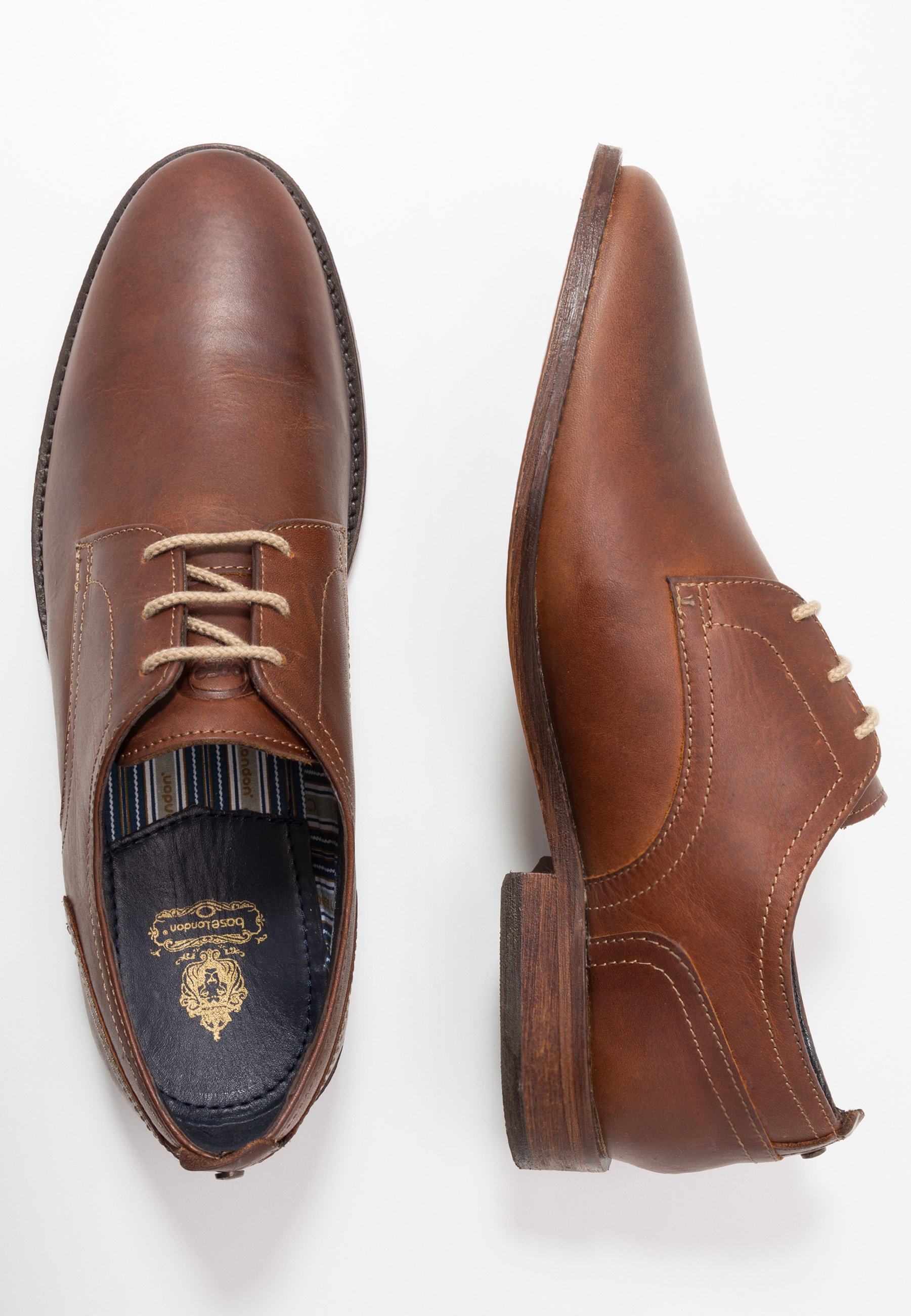 Base London HAMMOND Snøresko burnished tan Zalando.no Base London HAMMOND Snøresko burnished tan Zalando.no