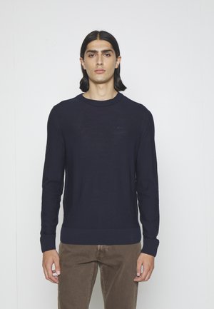 BOSS AVAC - Strickpullover - dark blue